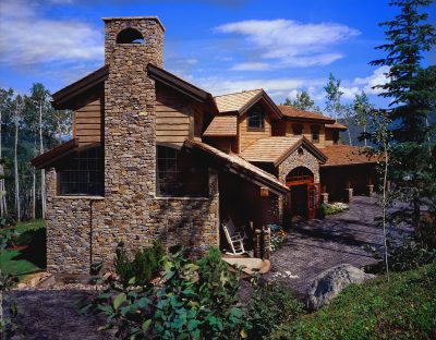 Bowden Development, Five Trees house driveway exterior Bowden Development, Five Trees house driveway exterior