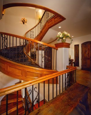Bowden Development, Five Trees house stairs Bowden Development, Five Trees house stairs